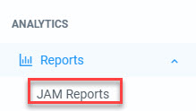 The image provides a preview of the Access Online Merged Data Report JAM Menu.