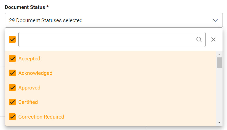 The image provides a preview of the Vendor Line Level Information Report Date Fields Overview.