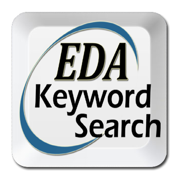 EDA Keyword Search Icon used to navigate to module training. Part of the Post Award Admin Group.