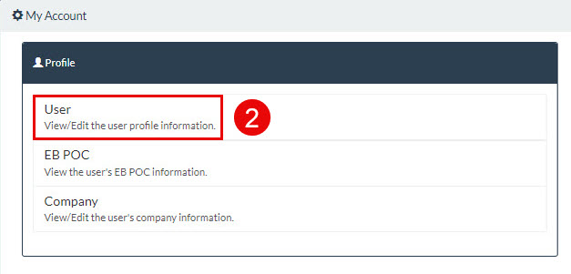 The image provides a preview of User link in PIEE.