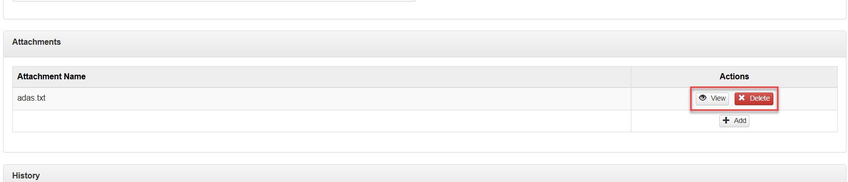 The image provides a preview of the Attachments section.
